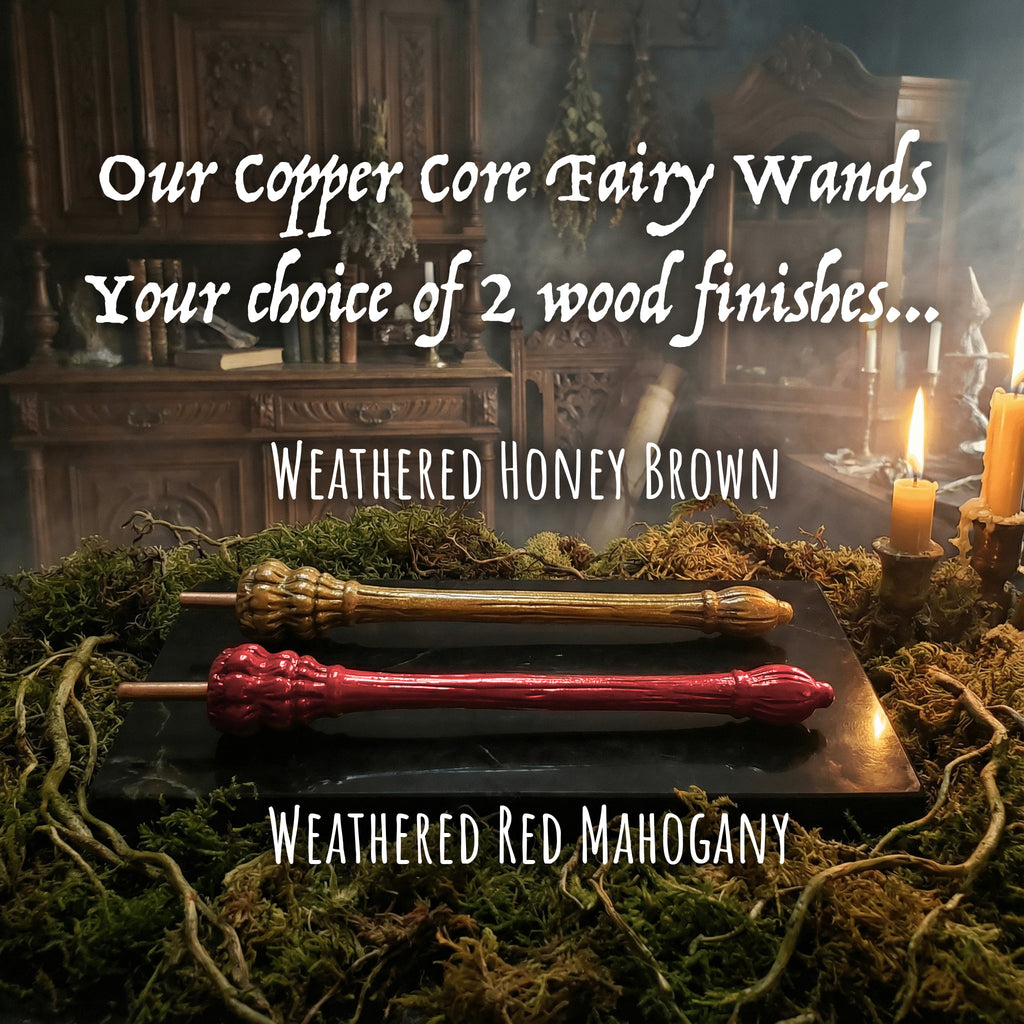 Crystal Fairy Wand with Copper Core