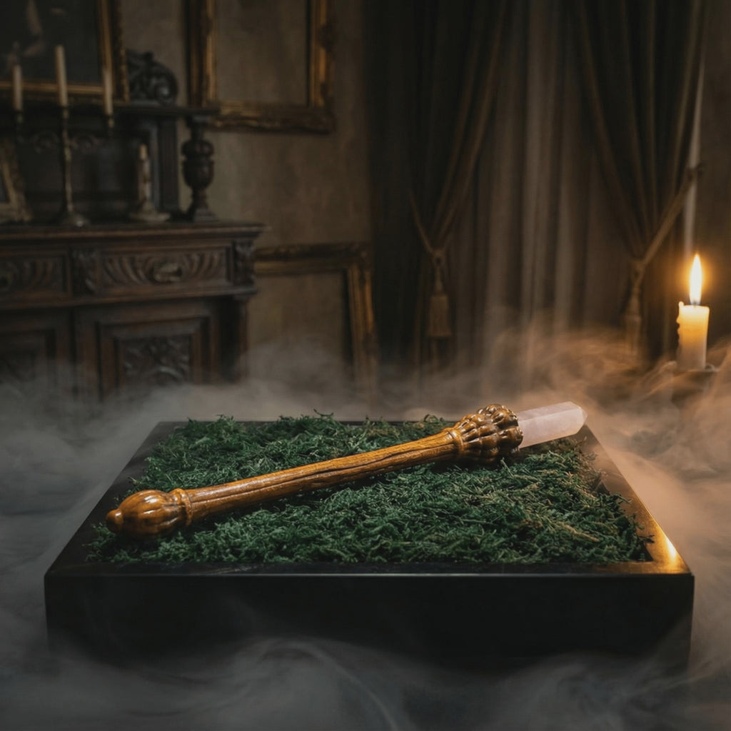 Crystal Fairy Wand with Copper Core