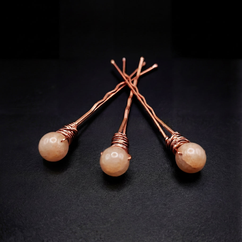 Sunstone Bobby Pins (6 Pack)