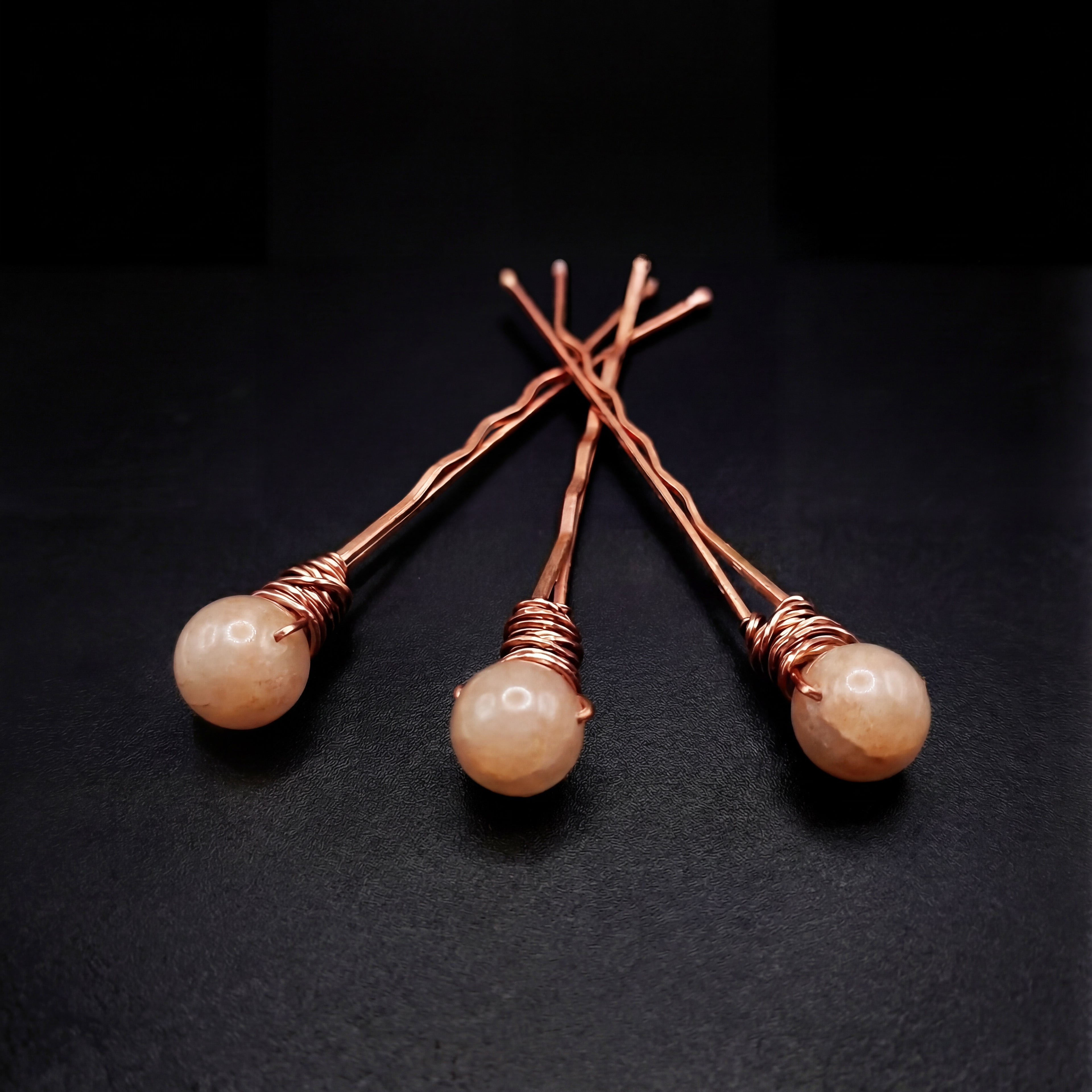 Sunstone Bobby Pins (6 Pack)