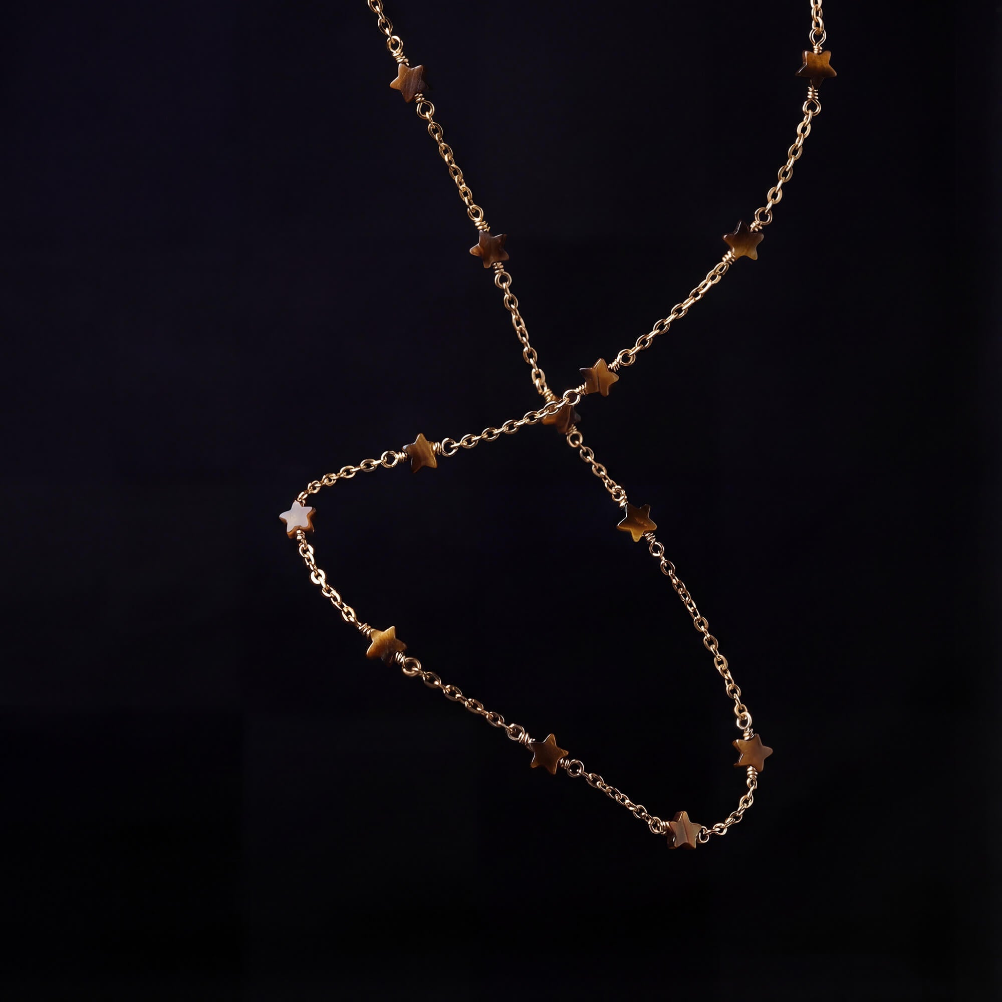 Tiger's Eye Star Necklace