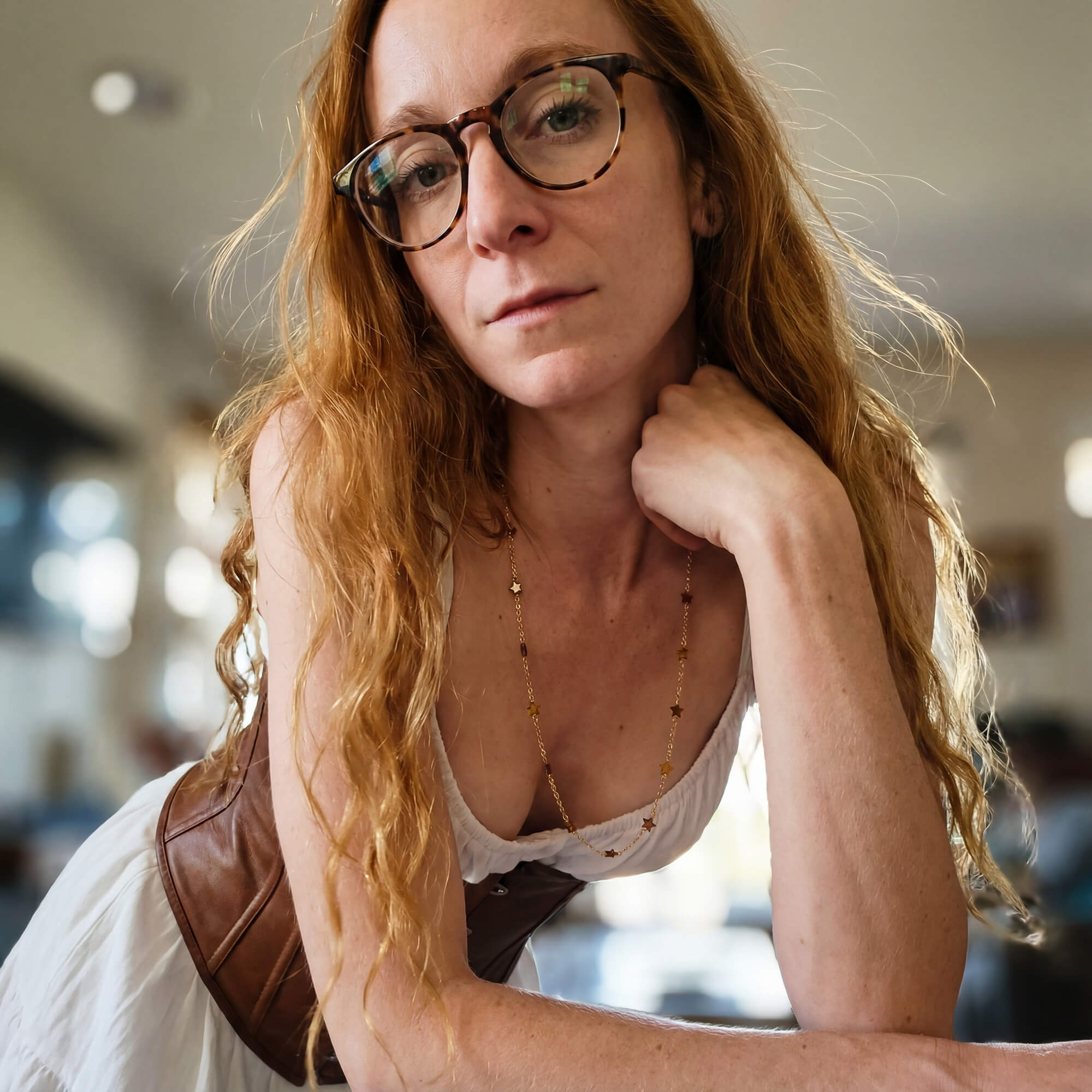 Tiger's Eye Star Necklace