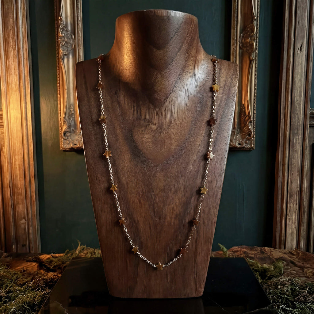 Tiger's Eye Crystal Intention Magick Necklace