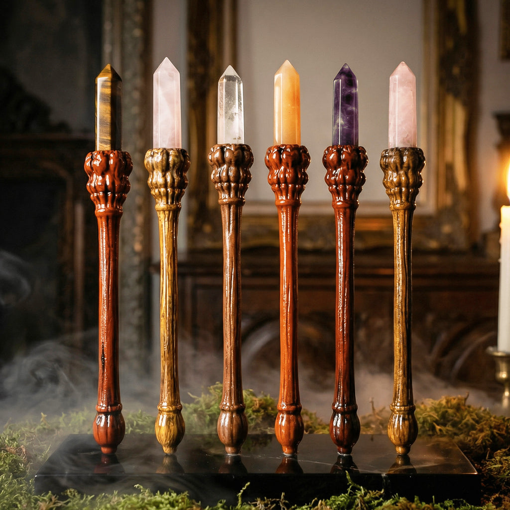 Crystal Fairy Wand with Copper Core
