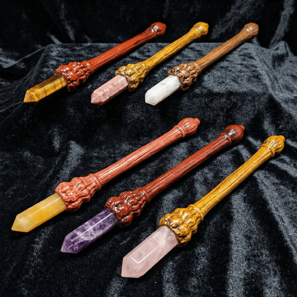 Crystal Fairy Wand with Copper Core